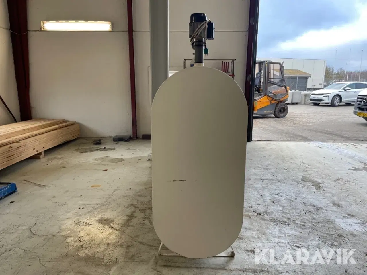 Billede 2 - Diesel tank KN Smede & Beholderfabrik C3A 1200liters