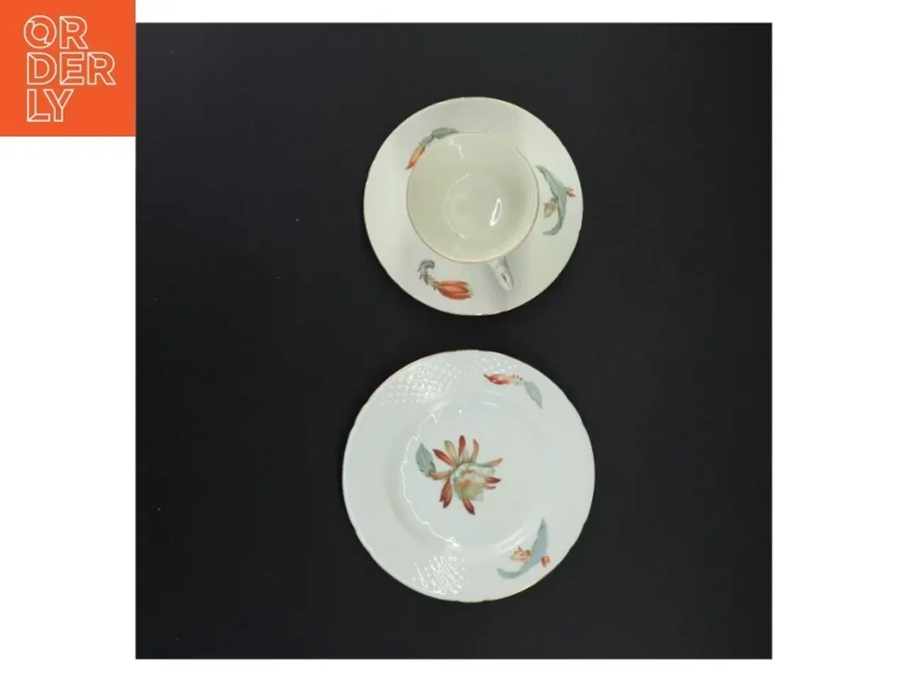 Billede 3 - Porcelænskopper og underkopper fra Bing Og Grøndal (str. 15 x 9 cm)