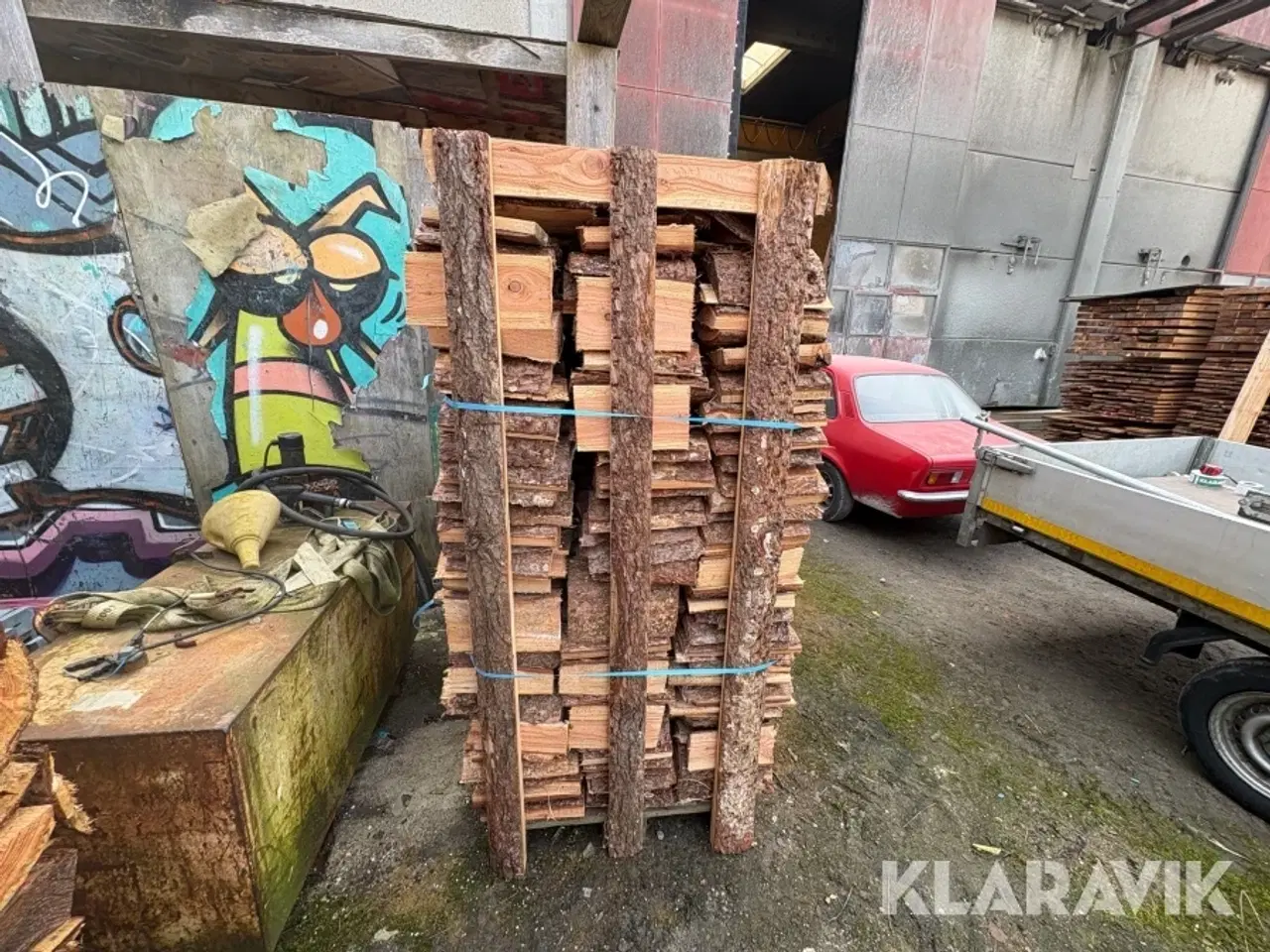 Billede 5 - Brænde tårn af lærke træ