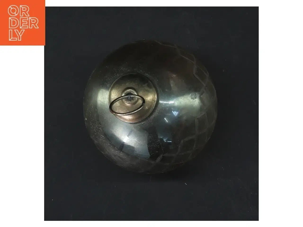 Billede 2 - Stor flot glas julekugle (str. Ø 8 cm)