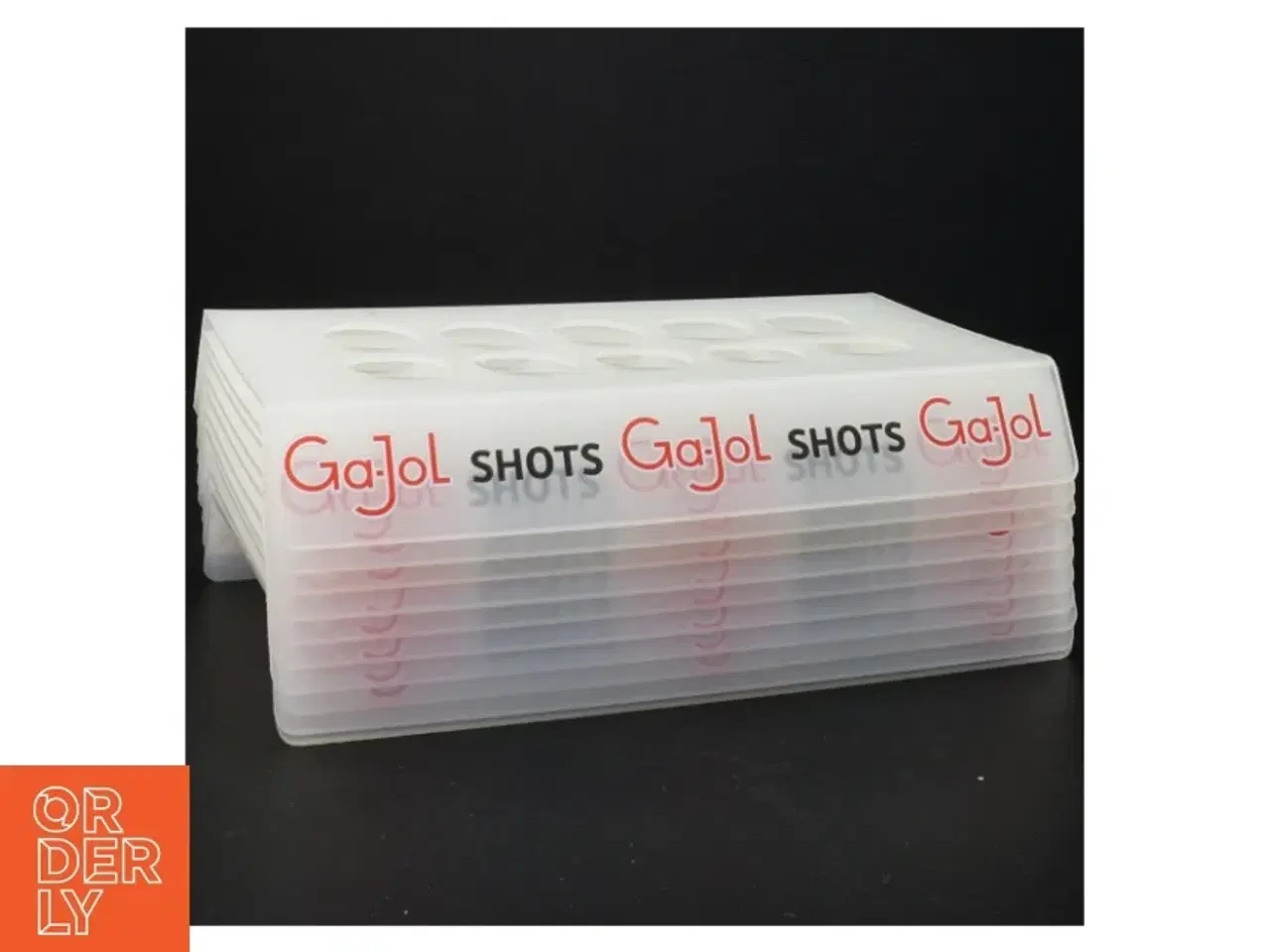 Billede 1 - GaJol Shots Plastholder (str. 27 x 16 komma 5 x 4 cm)