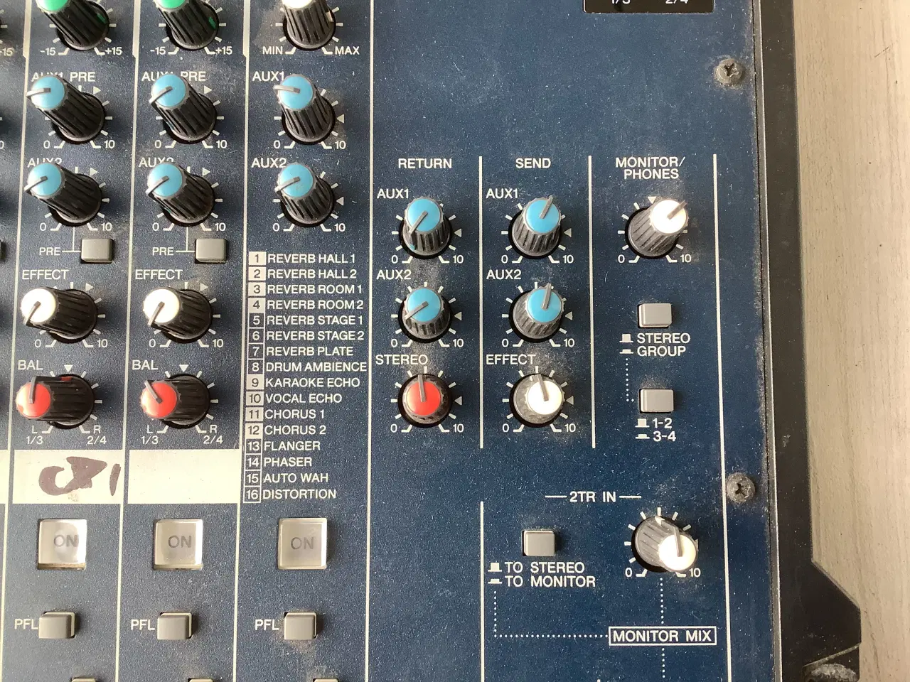Billede 1 - PA mixer Yamaha MG 166Cx
