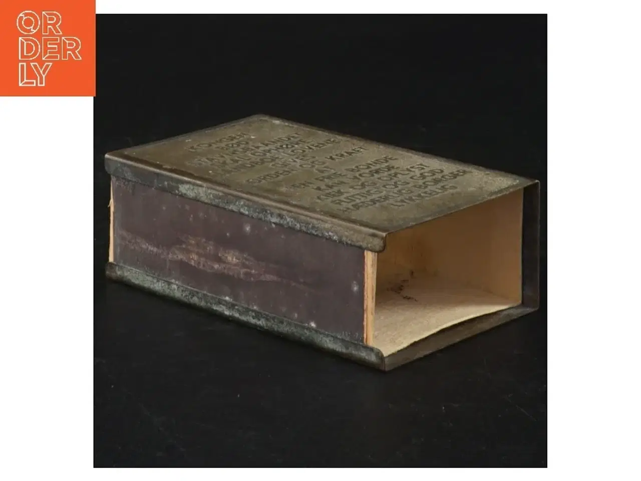 Billede 1 - Tændstiksæskeholder (str. 10 x 6 cm)