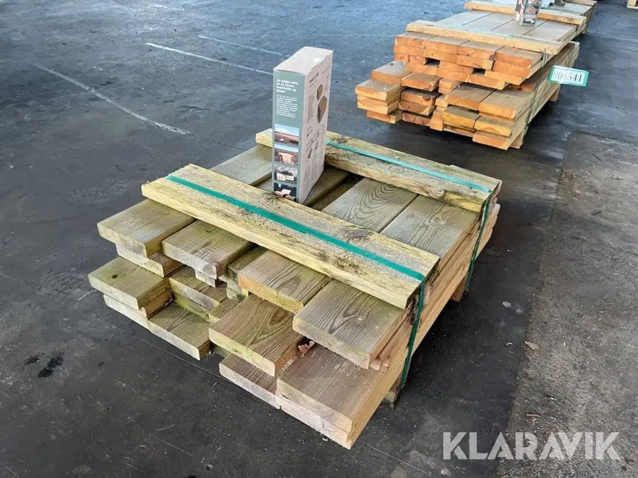 Billede 2 - Træpakke Arki Kit 0120 sidebord/base 5 sæt