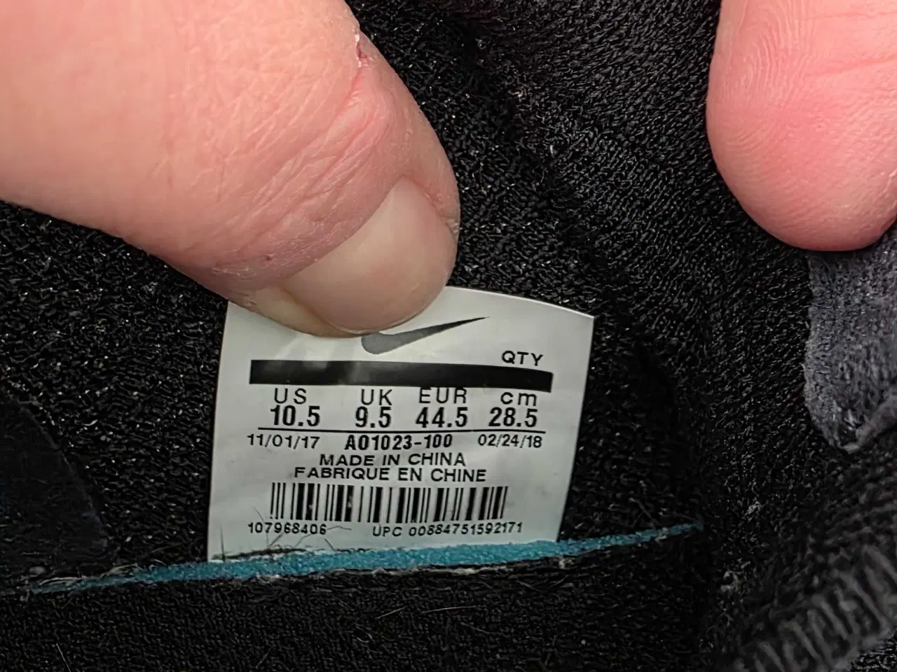 Billede 4 - Nike air hvid/sort.