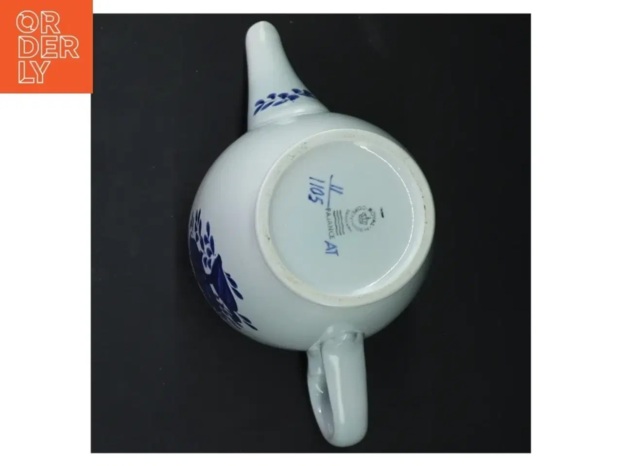 Billede 6 - Porcelænstekande med blå mønster fra Royal Copenhagen (str. 21 cm)