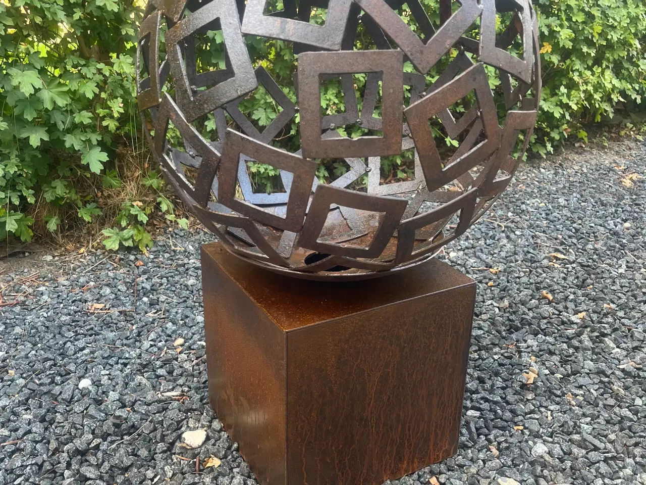 Billede 2 - Corten højbed/bålsted/kunst