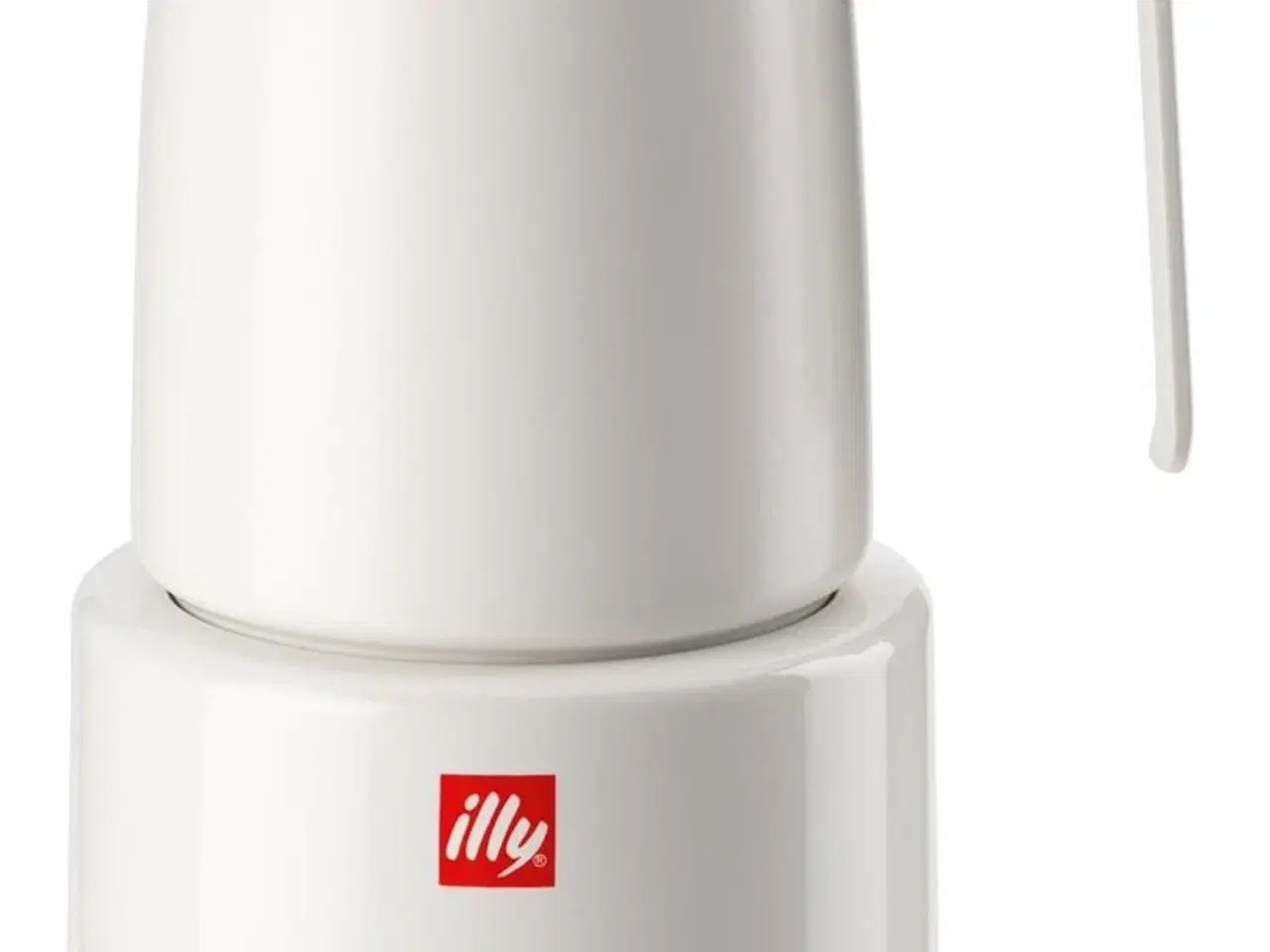 Billede 1 - Mælkeskummer automatisk – illy, hvid (250 ml)