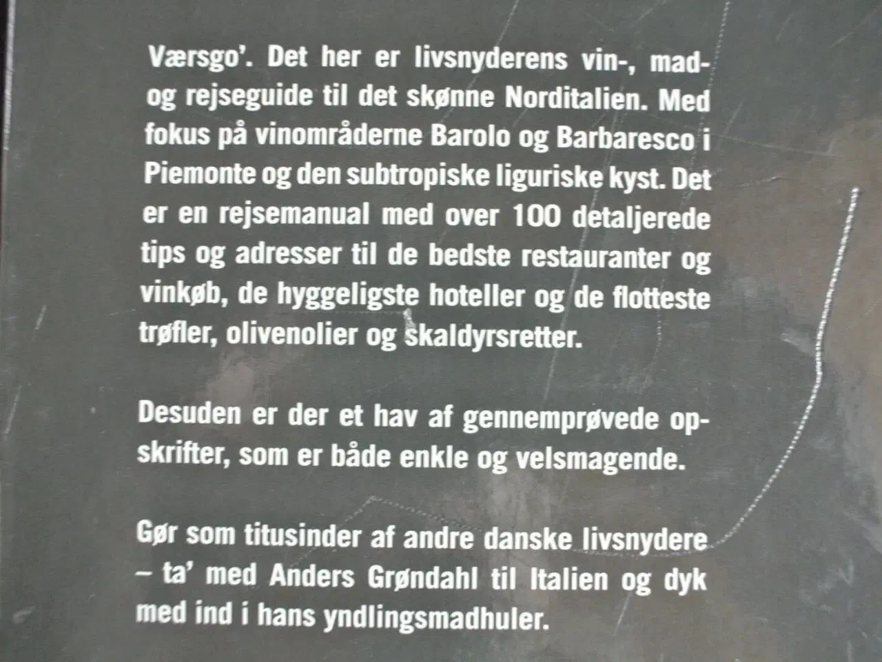 Billede 4 - fra barolo til middelhavet, af anders grøndahl