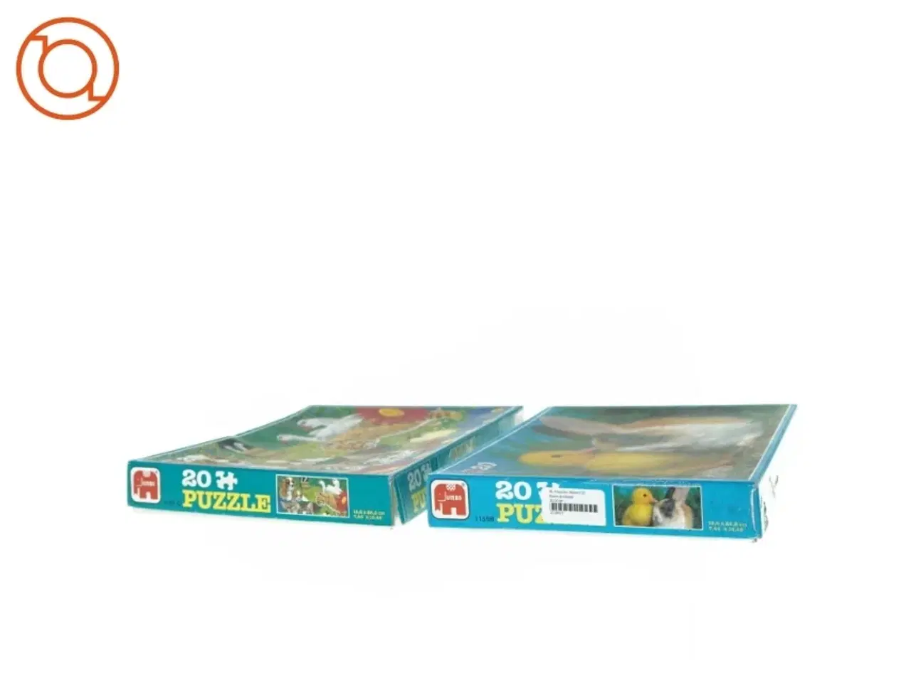 Billede 3 - Puslespil (2 styks) med 20 brikker fra Jumbo
