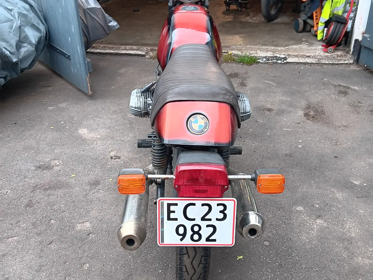 Billede 4 - Bmw r45 nysynet med plader 
