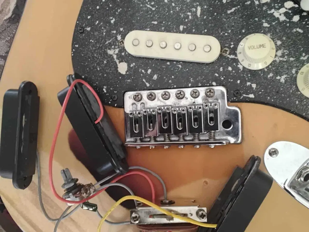 Billede 3 - Samick Strat krop, m. det hele!