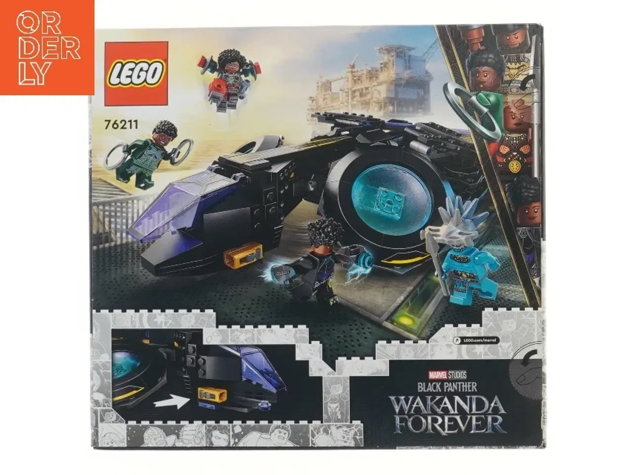 Billede 2 - LEGO Marvel Wakanda Forever sæt fra Lego (str. 28x26 cm) 76211