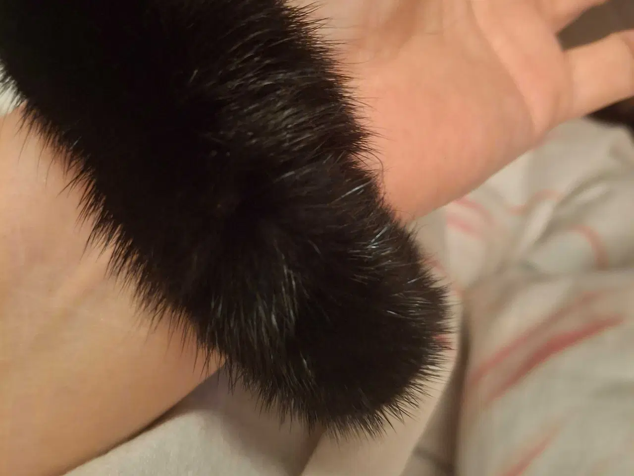 Billede 2 - Mink Scrunchie/hårelastik 