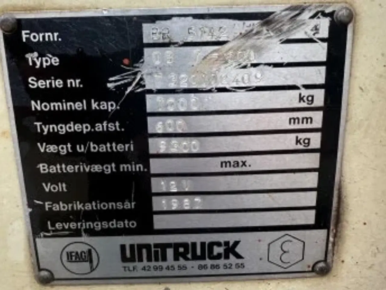 Billede 5 - Stærk 7tons gaffeltruck