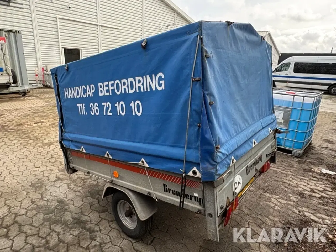 Billede 3 - Lukket trailer Brenderup Handy 57 A