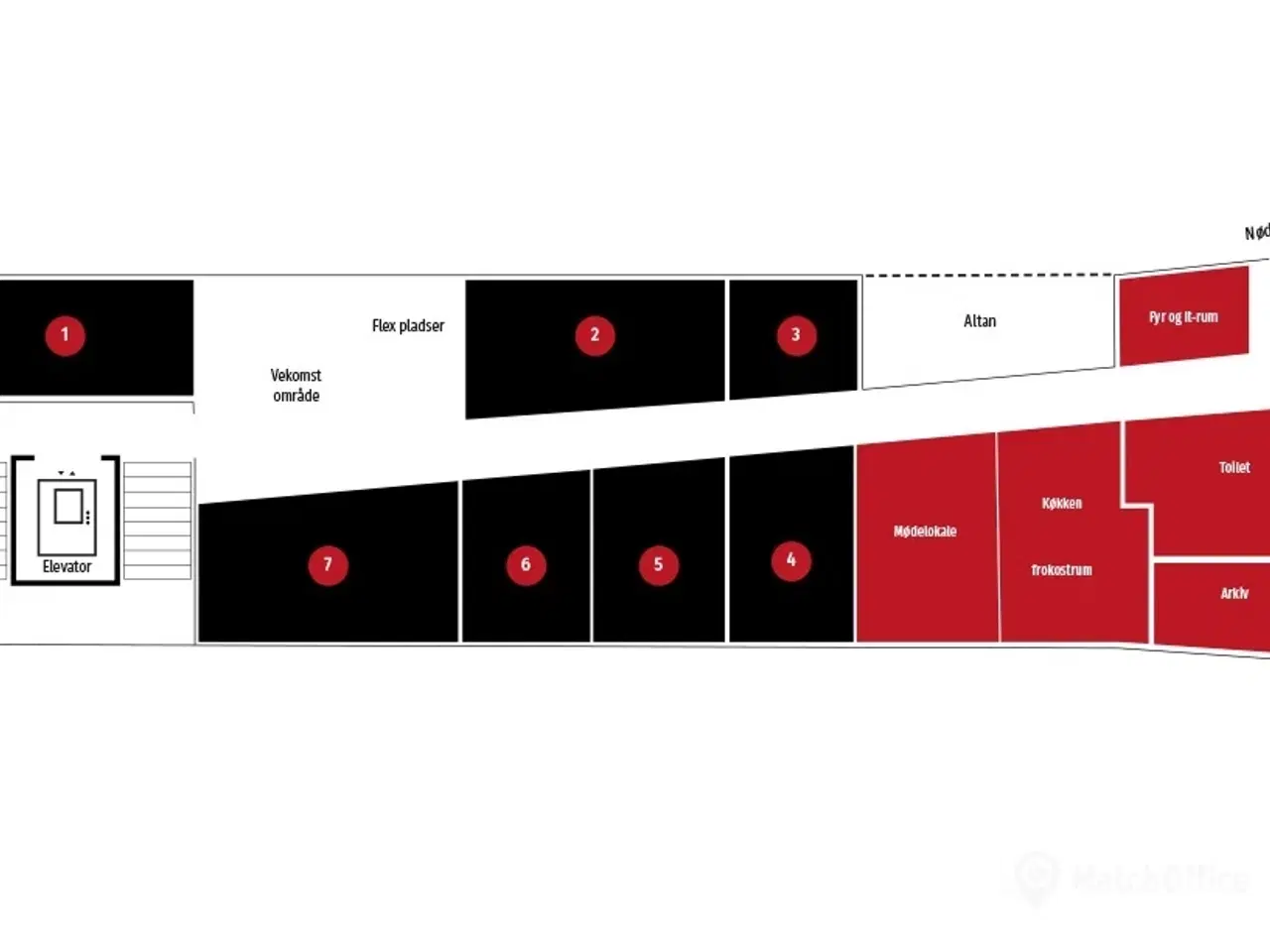 Billede 12 - Kontorhotel til leje på Baltic Kaj 1 med fælles faciliteter.