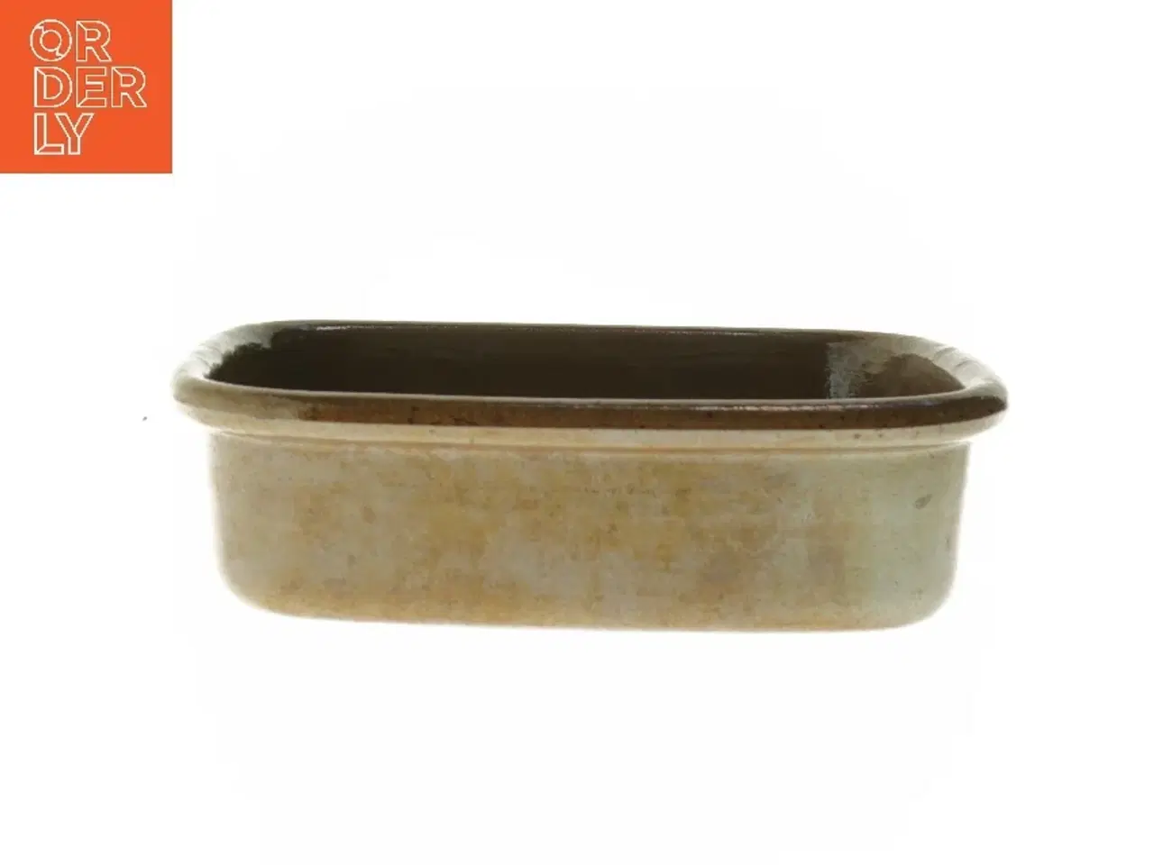 Billede 1 - Rektangulært keramikfad (str. 25x20 cm)