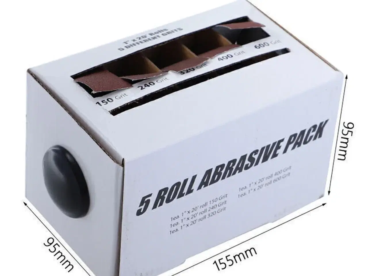 Billede 2 - Multi Abrasive Rolls Pack – Sandpapir i en praktisk dispenser