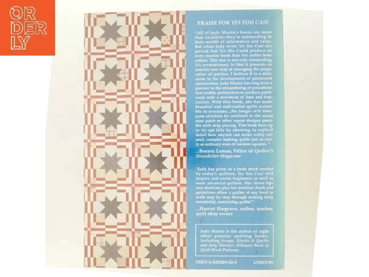 Billede 3 - Yes You Can! Make Stunning Quilts From Simple Patterns af Judy Martin (Bog)