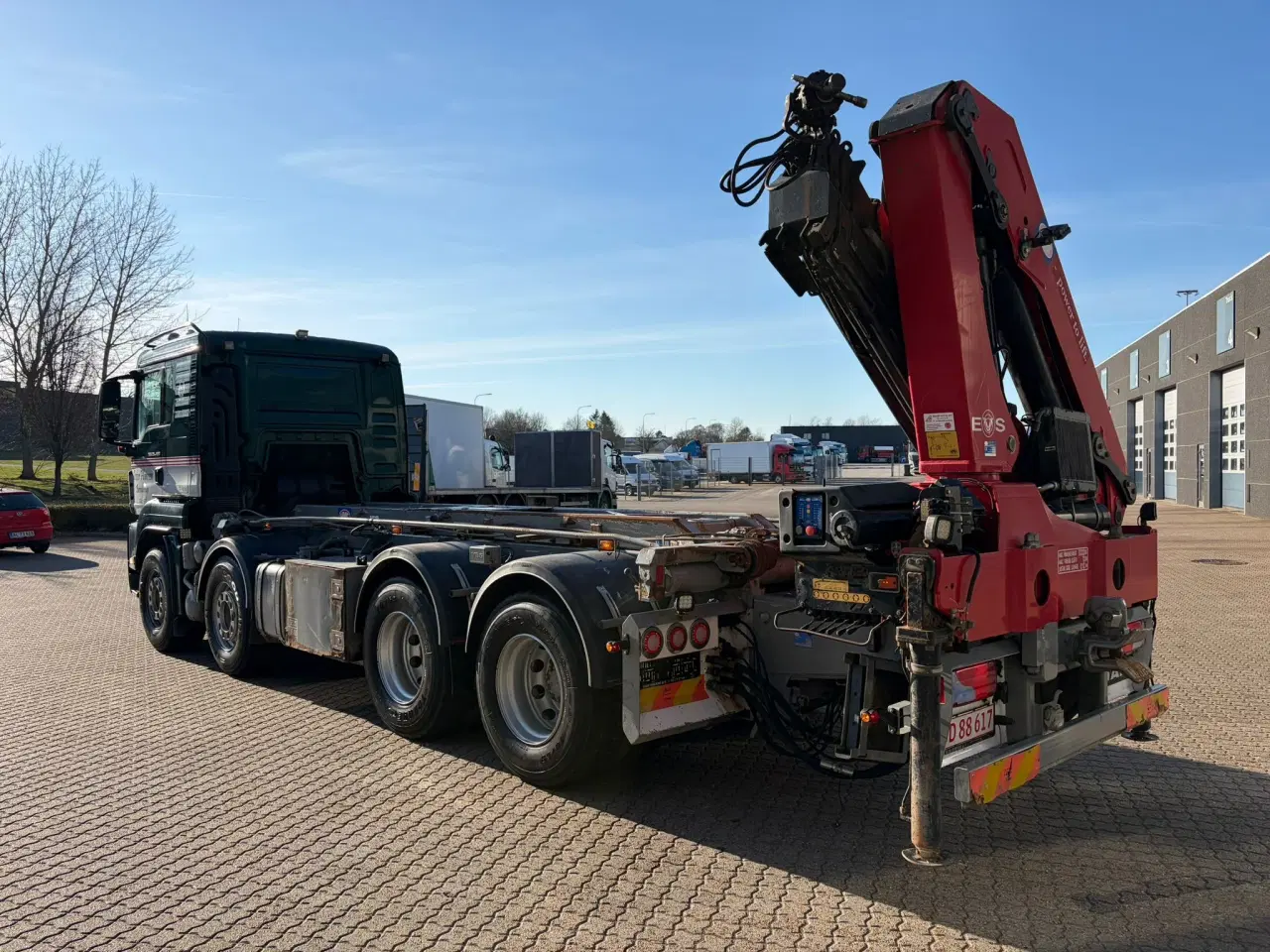 Billede 4 - MAN TGS 35.480 8X4 BL, Hejs-kran