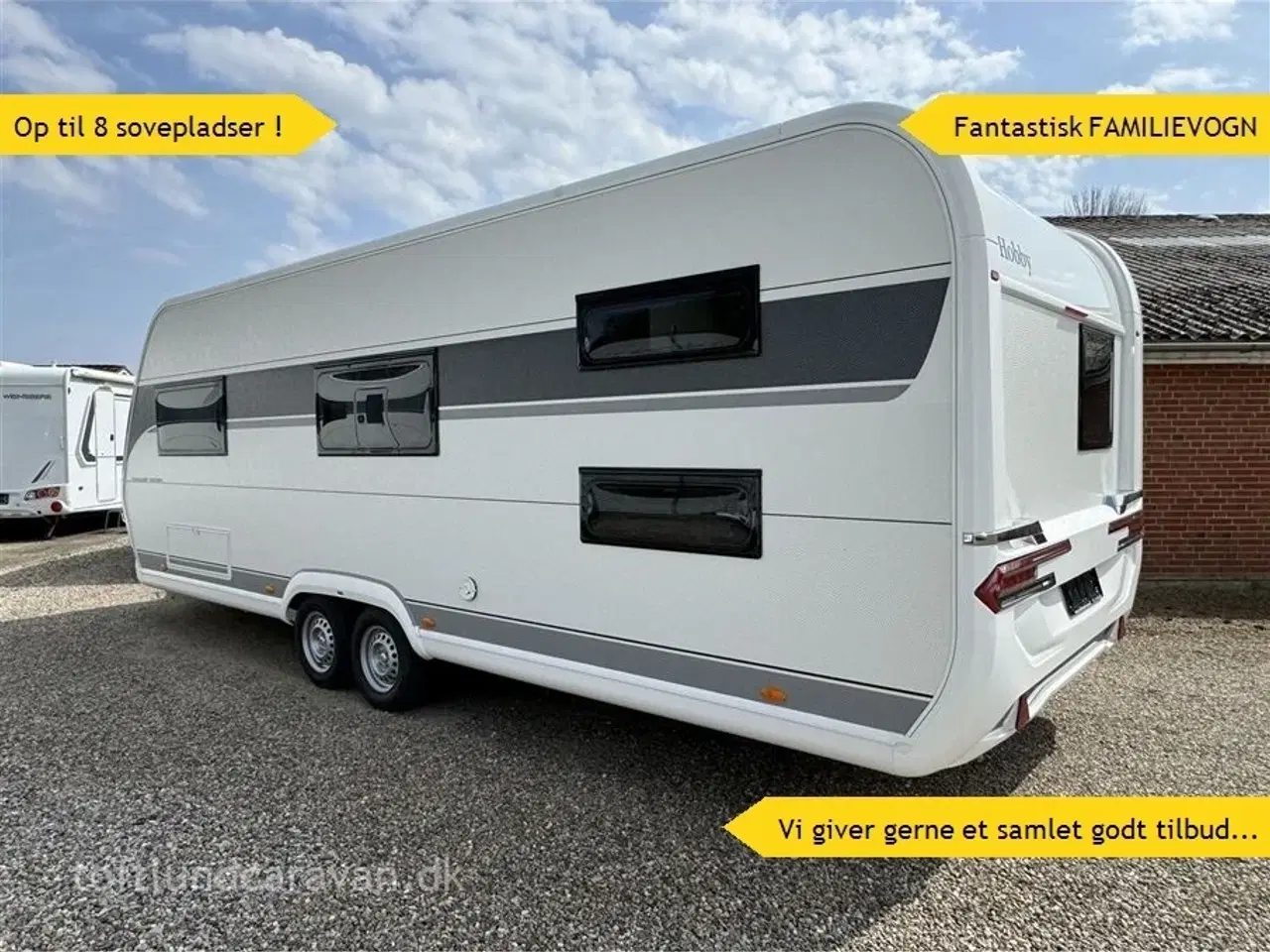 Billede 1 - 2024 - Hobby Excellent Edition 650 KMFe   Sønderjyllands aut. HOBBY forhandler. ULTIMATIV FAMILIEVOGN, Op til 8 sovepladser. NU PÅ LAGER NU.