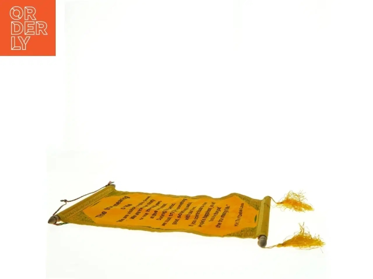 Billede 3 - Dekorativ Vægbanner med Citat (str. 36 x 21 cm)