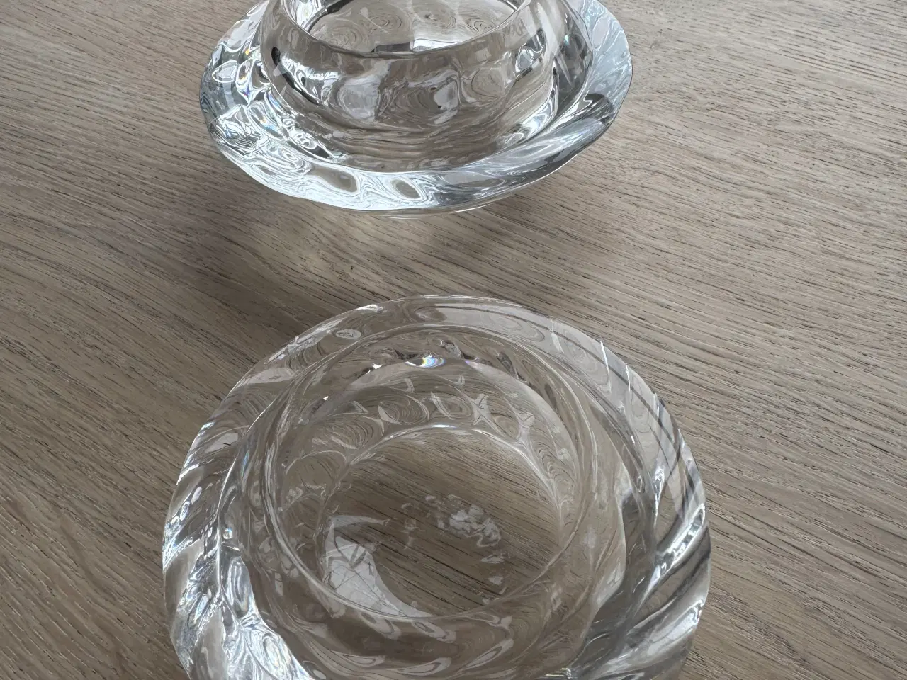 Billede 3 - Holmegård lysestager glas klar