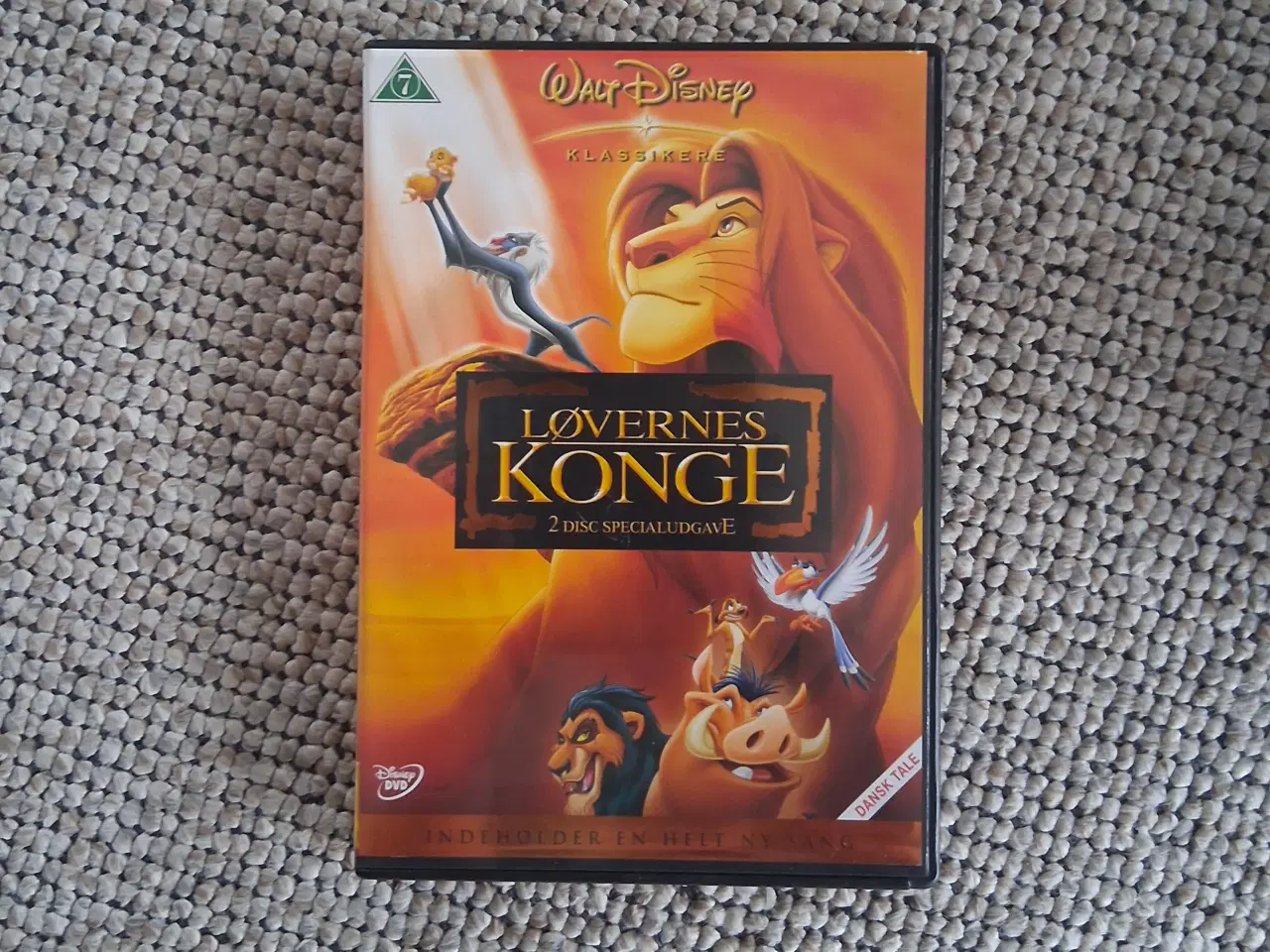 Billede 1 - Løvernes Konge dobbelt dvd