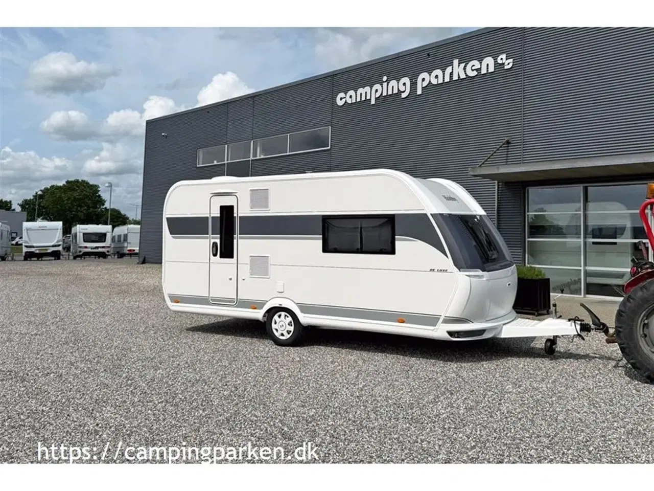 Billede 1 - 2025 - Hobby De Luxe 460 SFf   Smart Hobby De Luxe 460 SFf 2025-model med queens bed og endekøkken