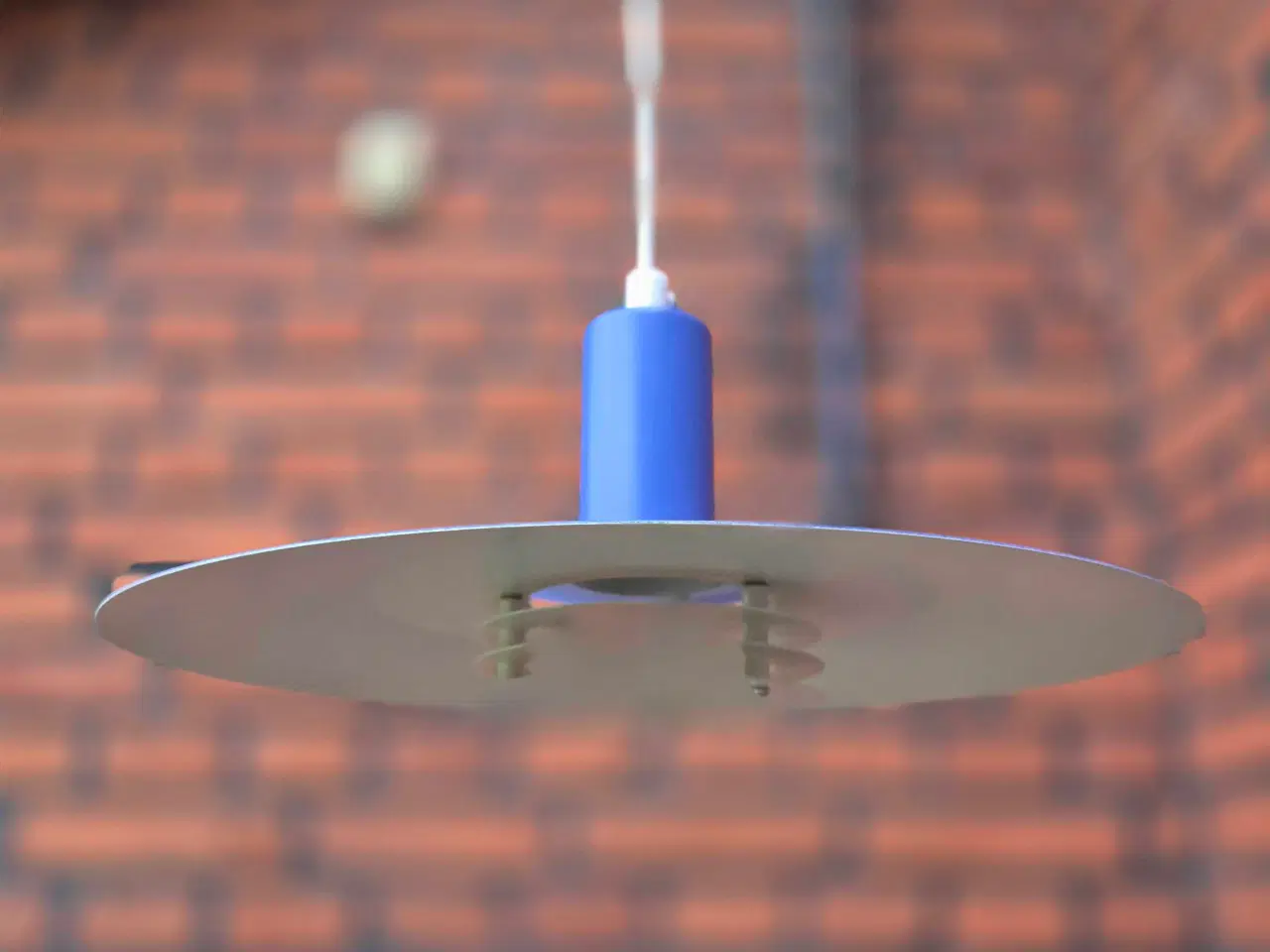 Billede 3 - Klassisk blå retrolampe fra Lyfa