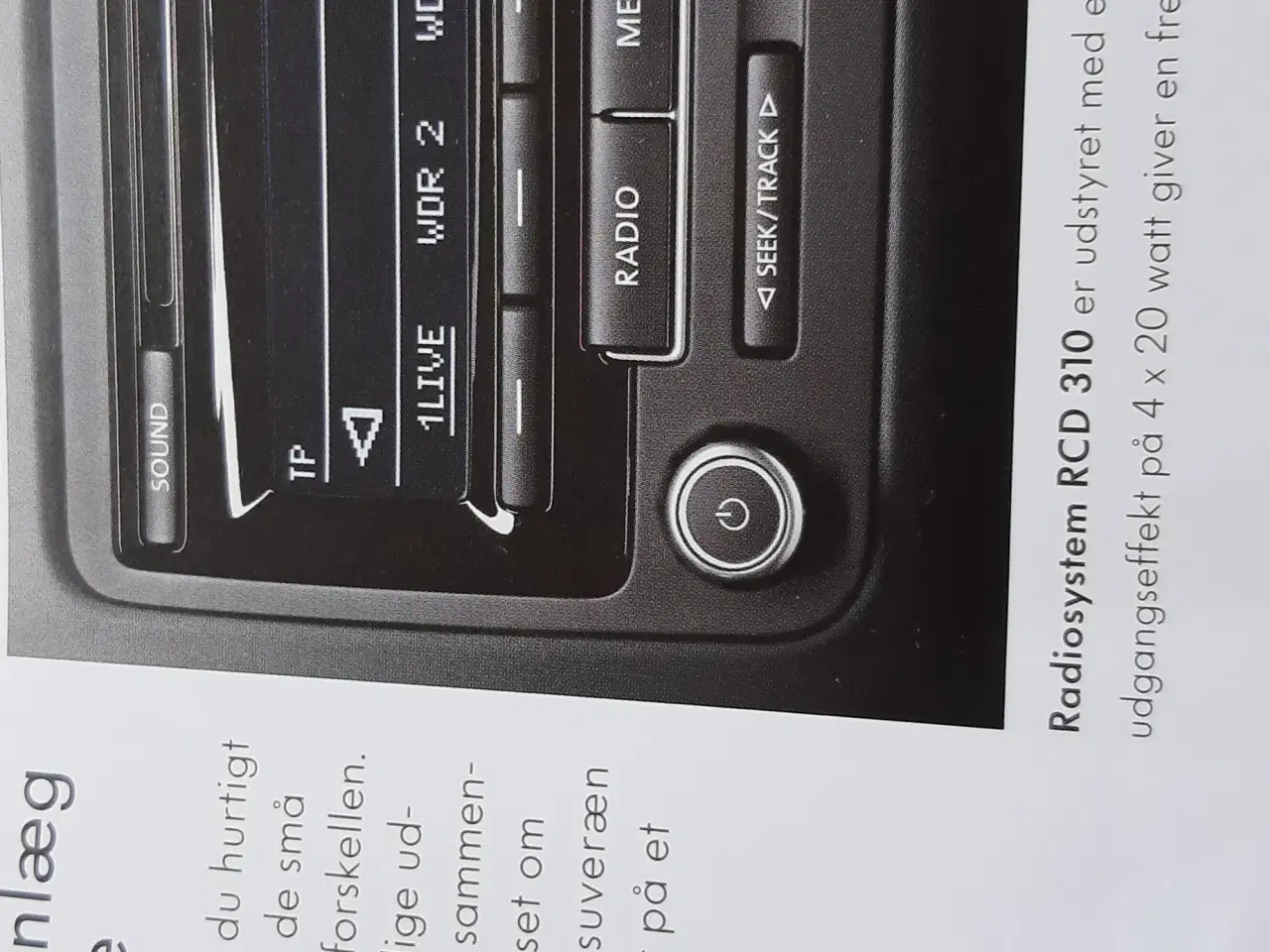 Billede 4 - Bil radio VW polo