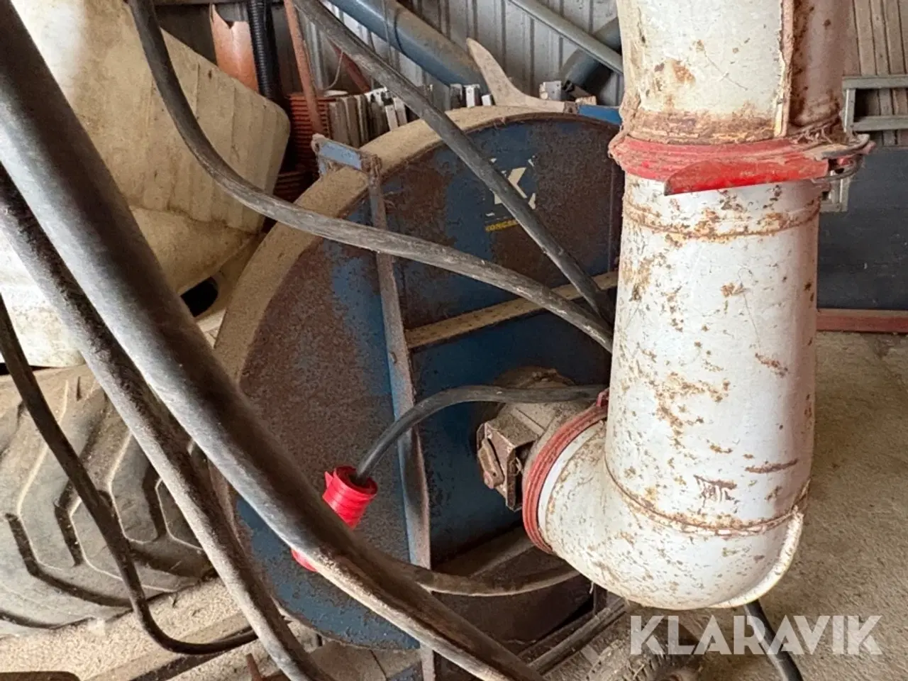 Billede 8 - Suge og trykblæser med selvføder Kongskilde TRL 150 og DA20