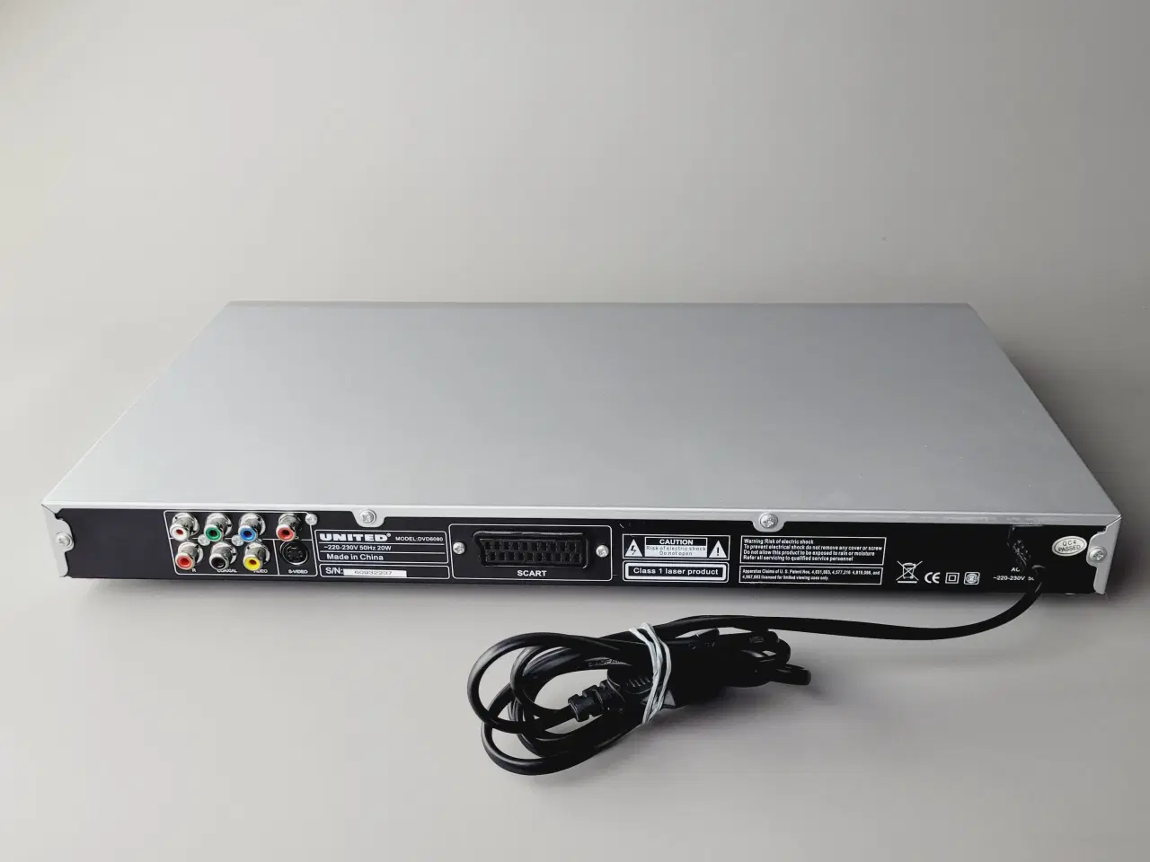Billede 7 - ⭐️· UNITED DVD-afspiller Model DVD 6080