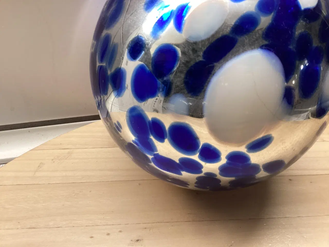 Billede 2 - Stor glas kugle/ julekugle