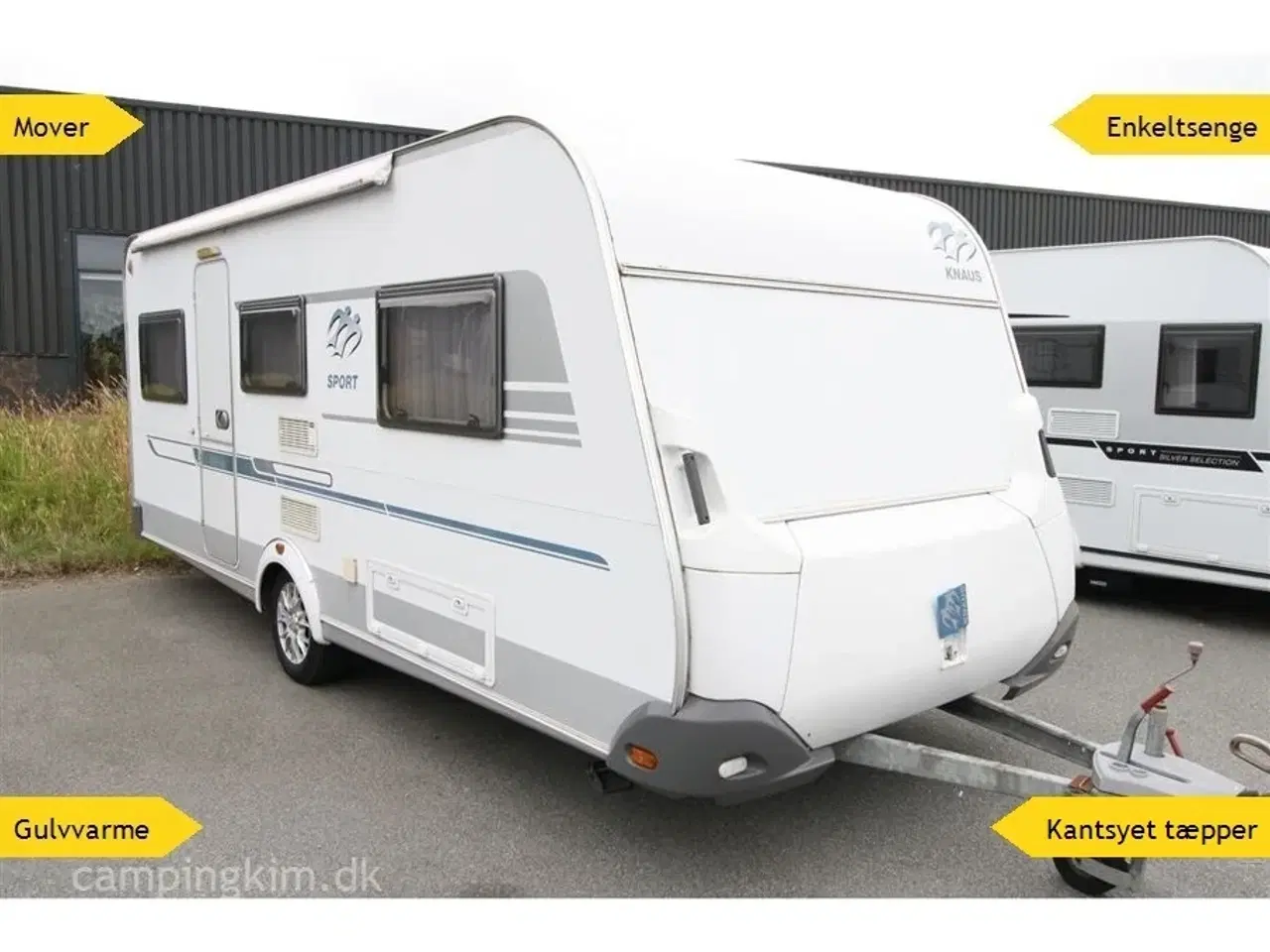 Billede 1 - 2007 - Knaus Sport 500 EU   ENKELTSENGE, MOVER og GULVVARME