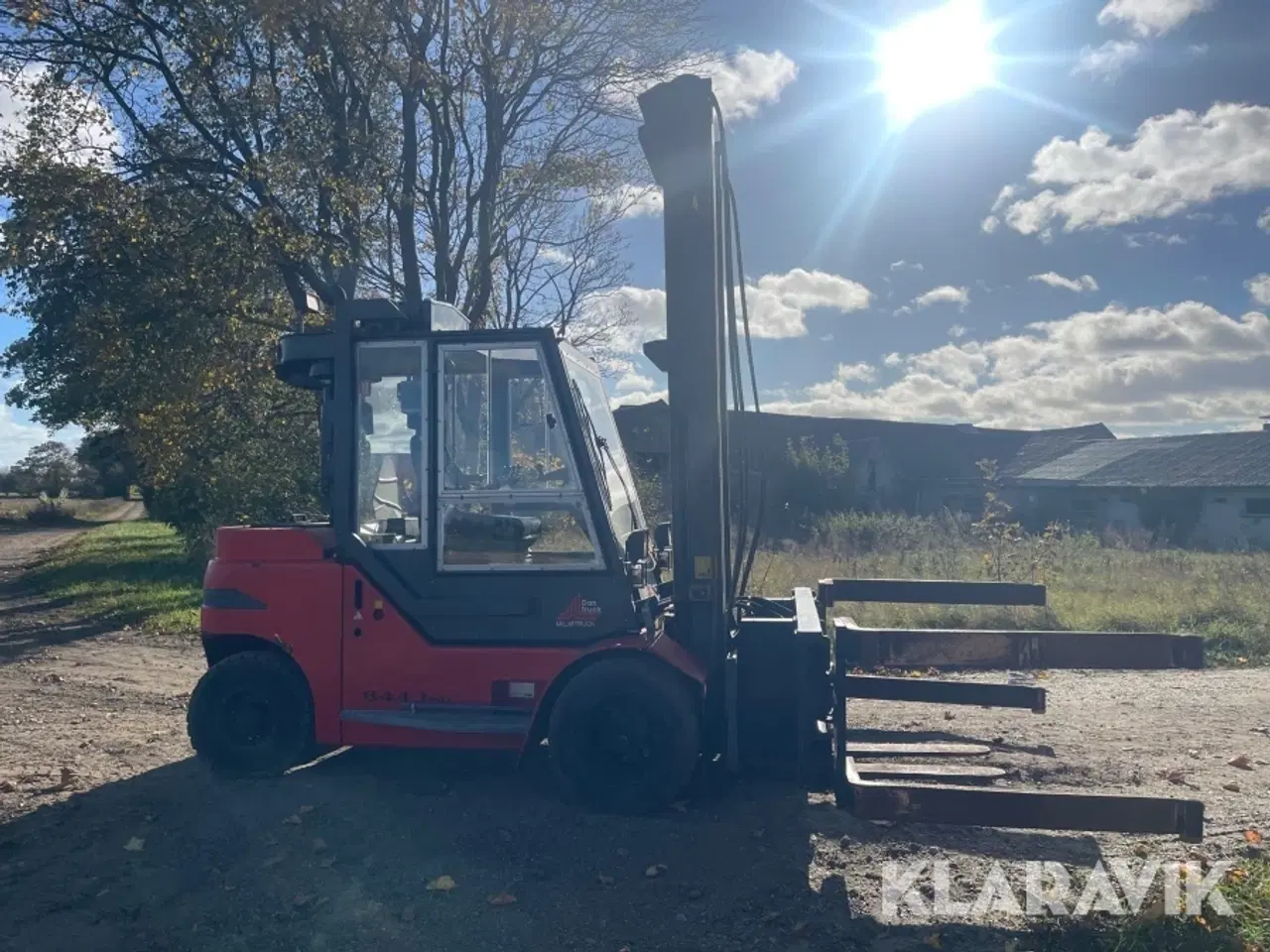 Billede 4 - Truck Dantruck 8440DG med gaffelklemme