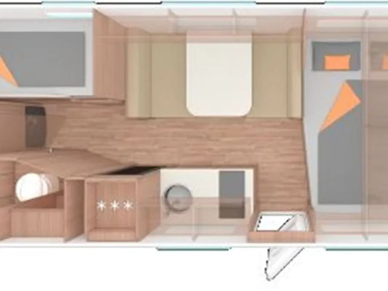 Billede 2 - 2024 - Weinsberg CaraCito 500 QDK   3 KØJER + DOBBELTSENG, OP TIL 7 SOVEPLADSER. FULD-ELEKTRISK UDEN GAS-INSTALLATION