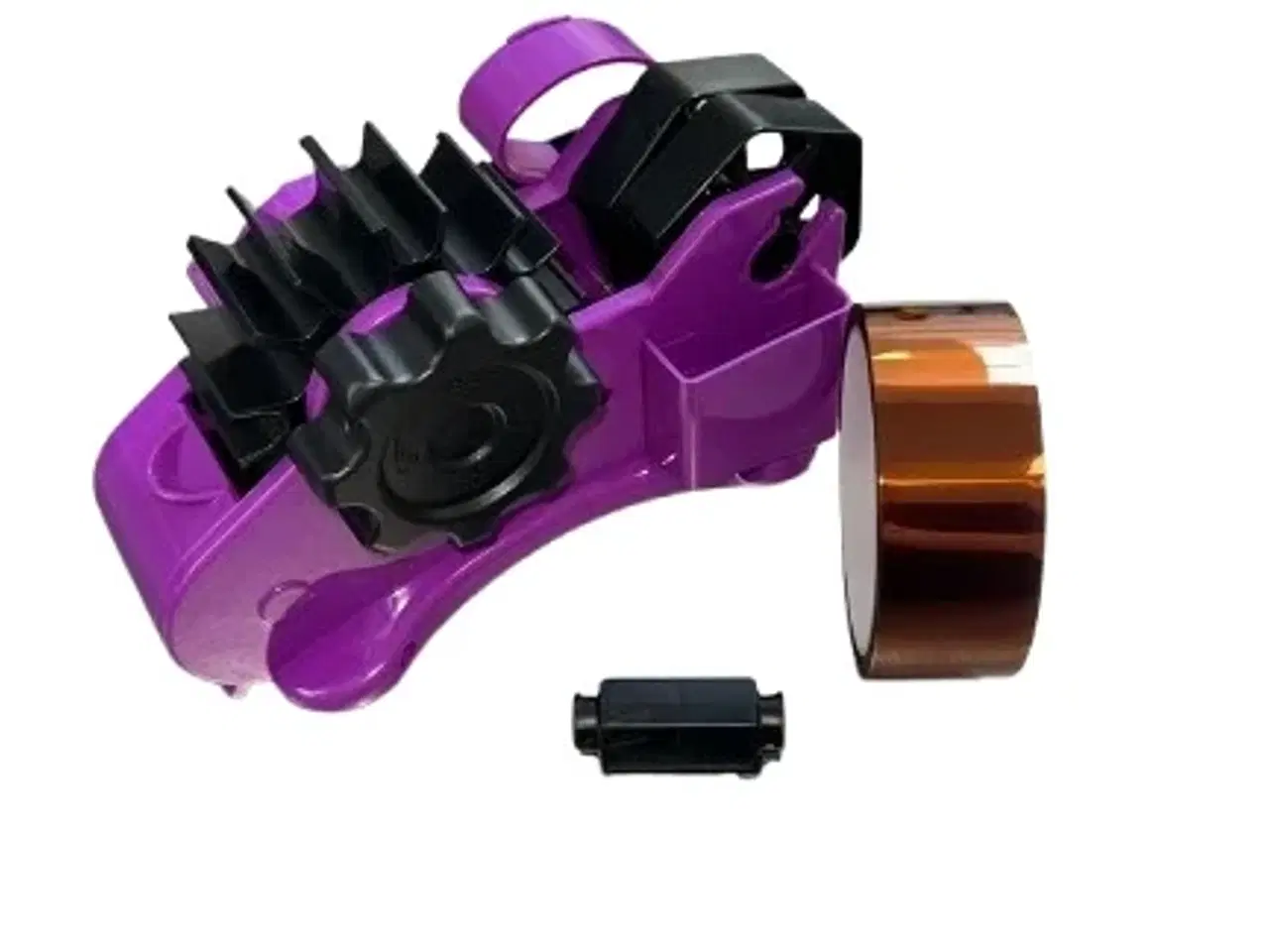 Billede 1 - Kraftig Tape dispenser til 30mm ruller incl. 1 rulle varmebestandig tape