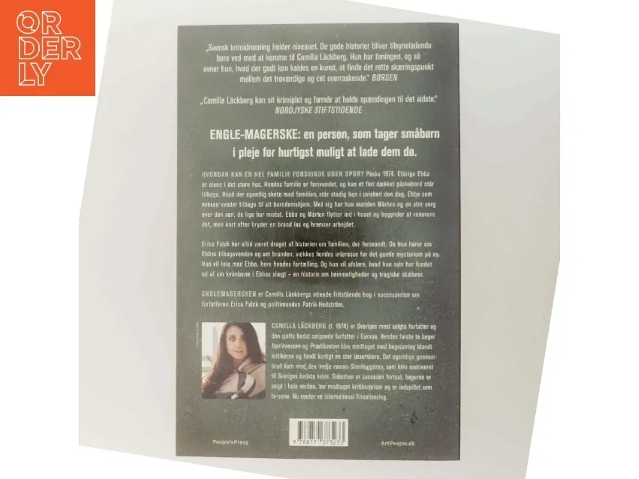 Billede 3 - Englemagersken : kriminalroman af Camilla Läckberg (Bog)