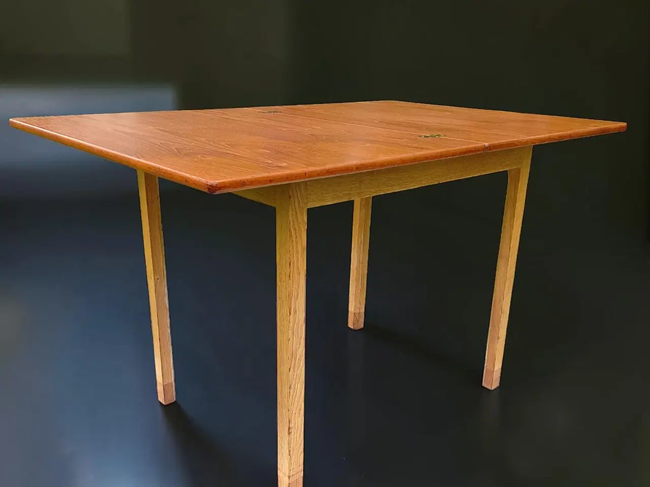 Billede 11 - Multifunktionsbord i teak/eg – foldbart