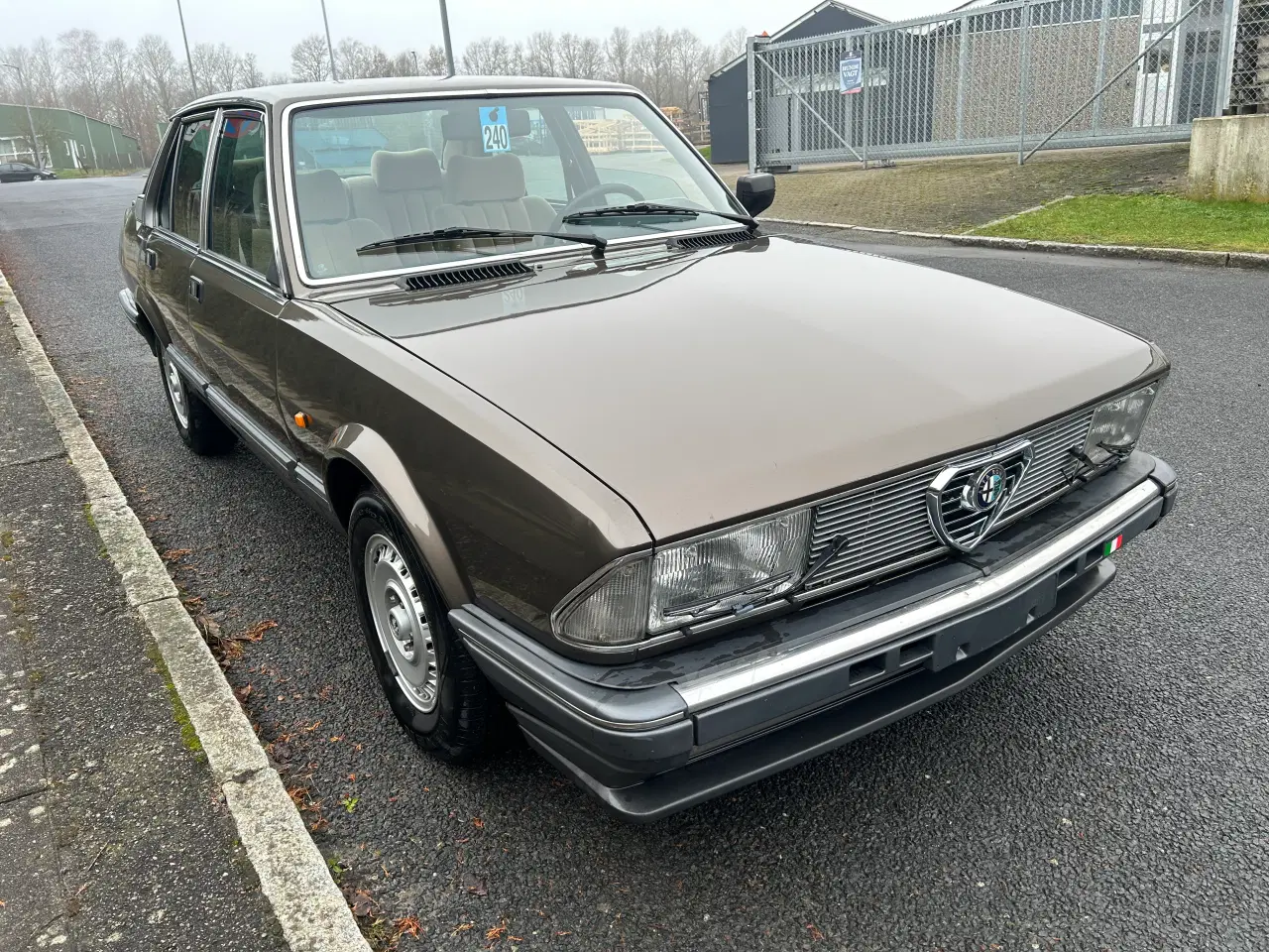 Billede 5 - Alfa Romeo 6, 2,5 5-cyl diesel 1984 