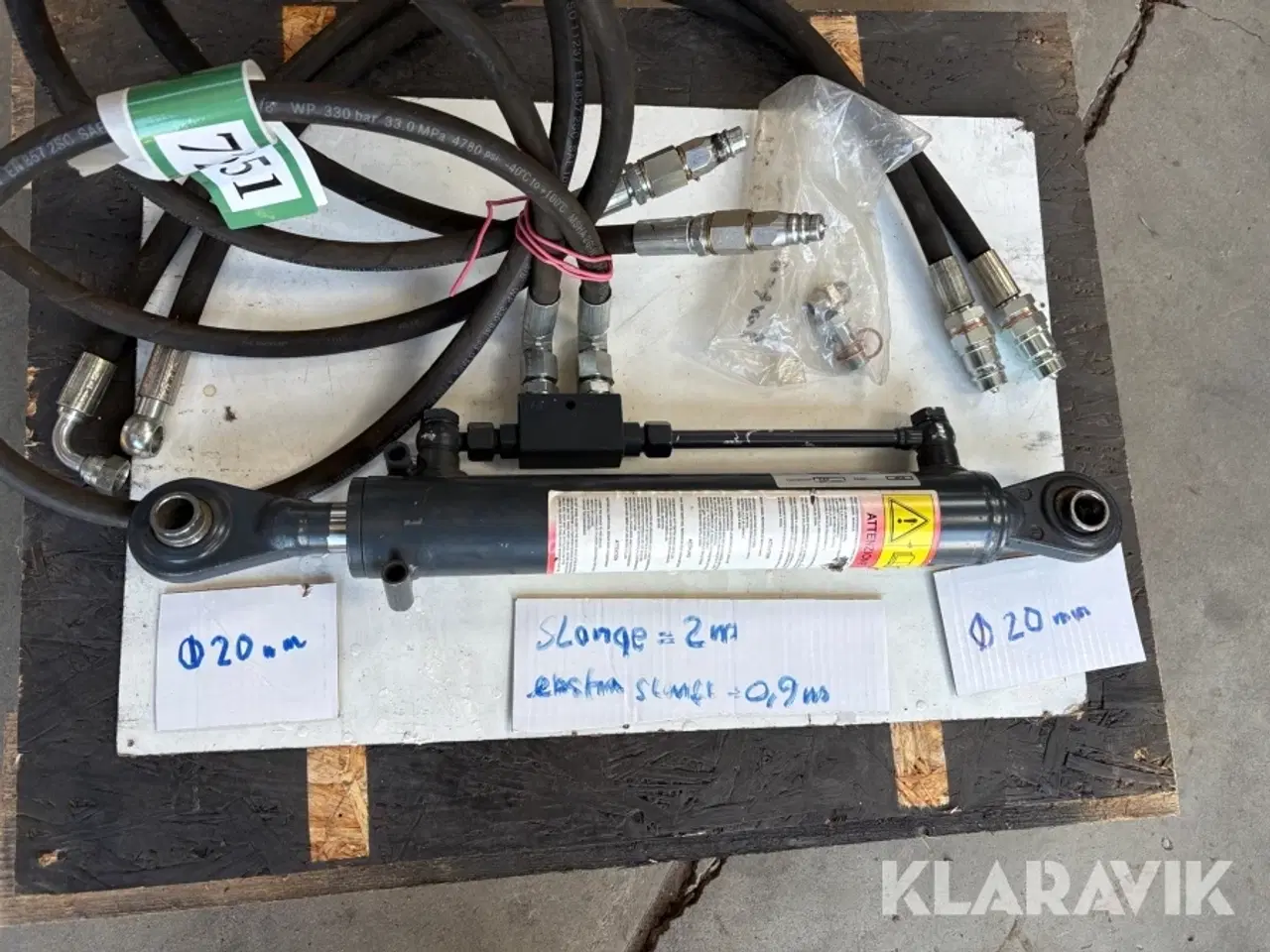 Billede 8 - Hydraulisk topstang Granit 20000059