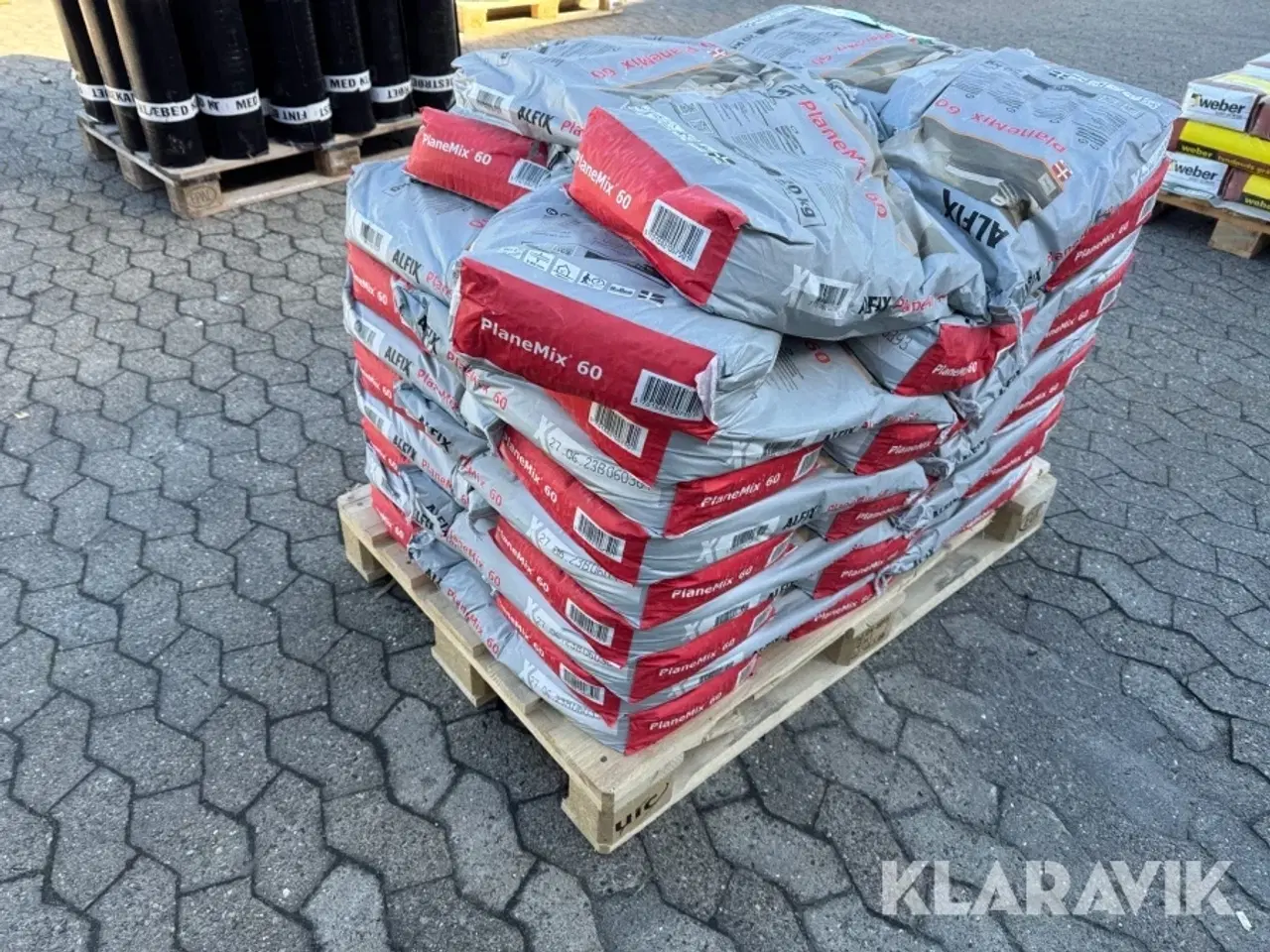 Billede 3 - Afretningsmasse Alfix PlaneMix 60 cirka 40 poser