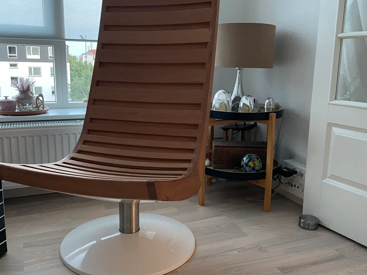 Billede 9 - Maritim lænestol teaktræ/glasfiber/rustfri stål 