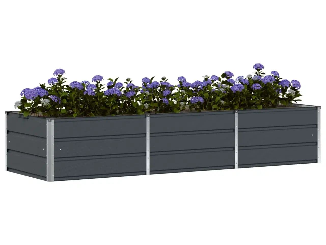 Billede 3 - Plantekasse Antracit 240 x 80 x 45 cm Stål