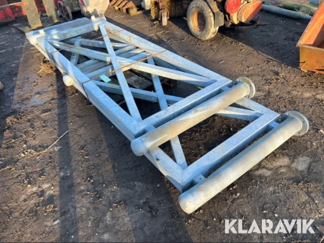 Billede 2 - Stakit galvaniseret