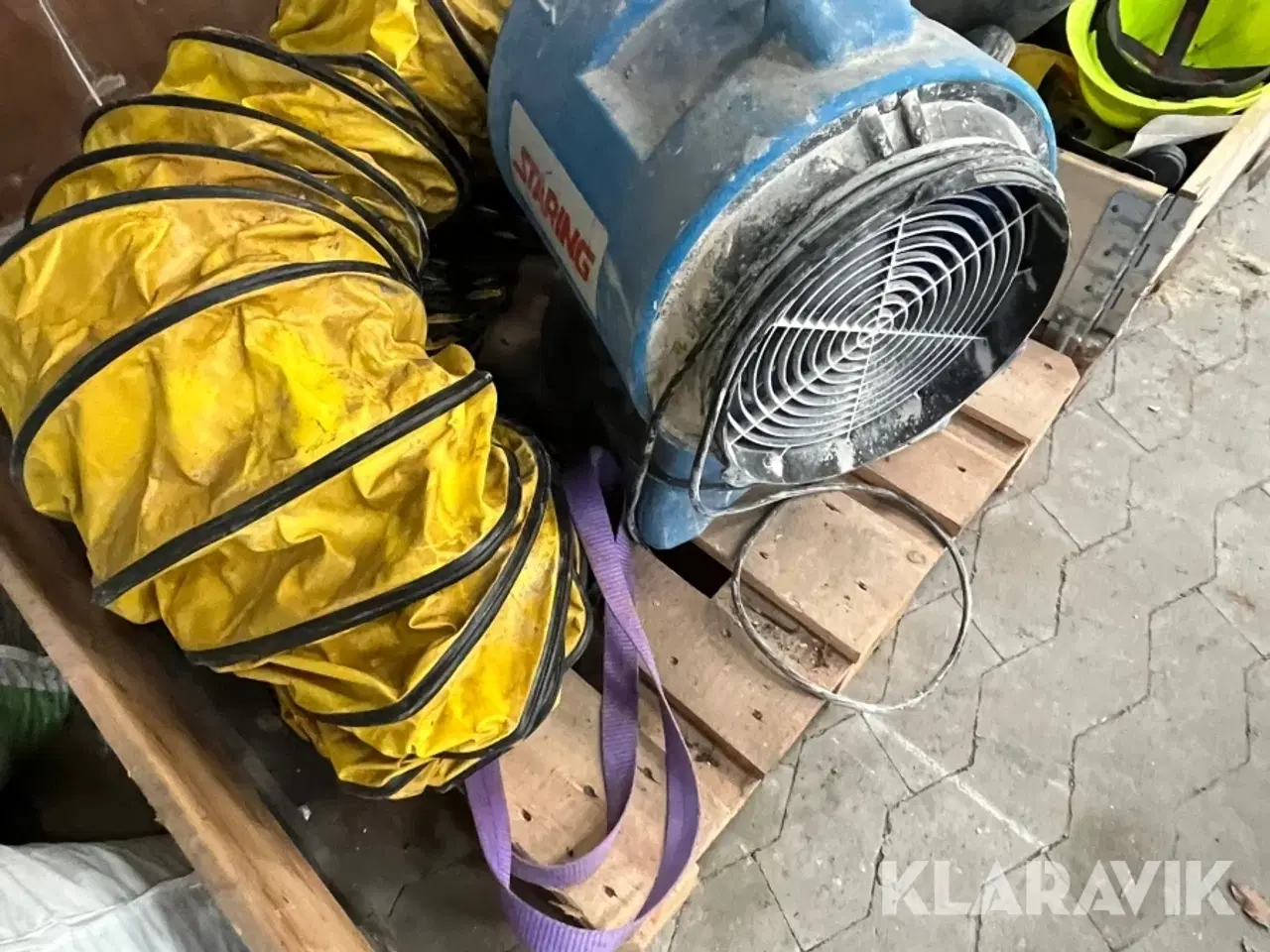 Billede 10 - Ventilator med sugeslange Staring AP110012-1