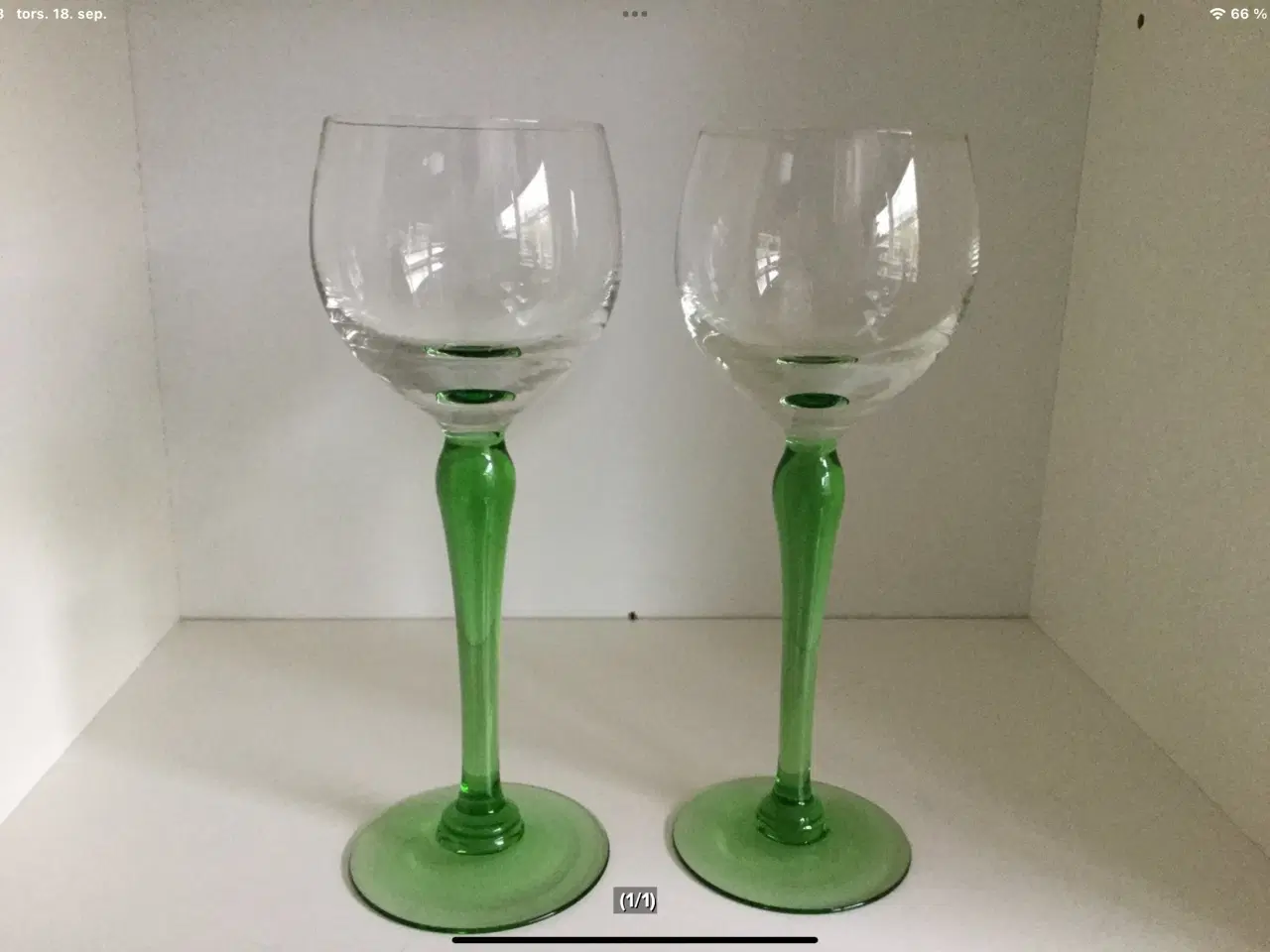 Billede 1 - Vin glas 