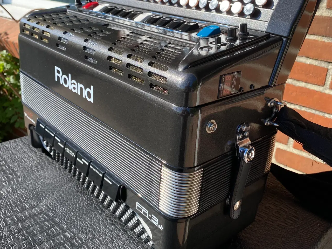 Billede 2 - Roland FR3-sb V-Accordion grå sort knapharmonika 